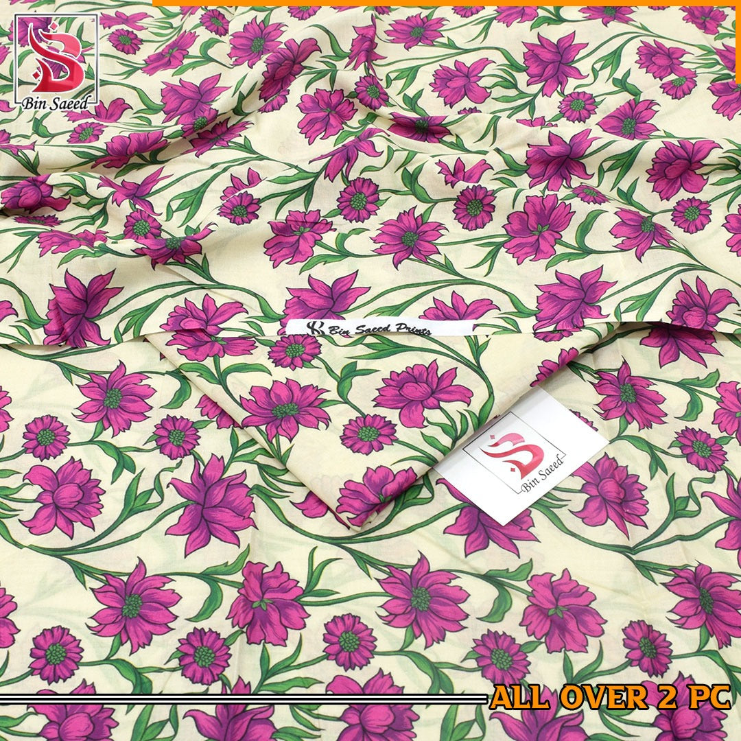 BIN SAEED 2PC DIGITITAL PRINTED 1937