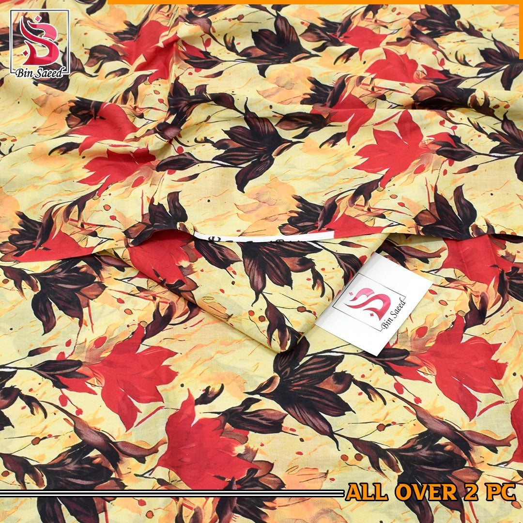 BIN SAEED 2PC DIGITITAL PRINTED 1944