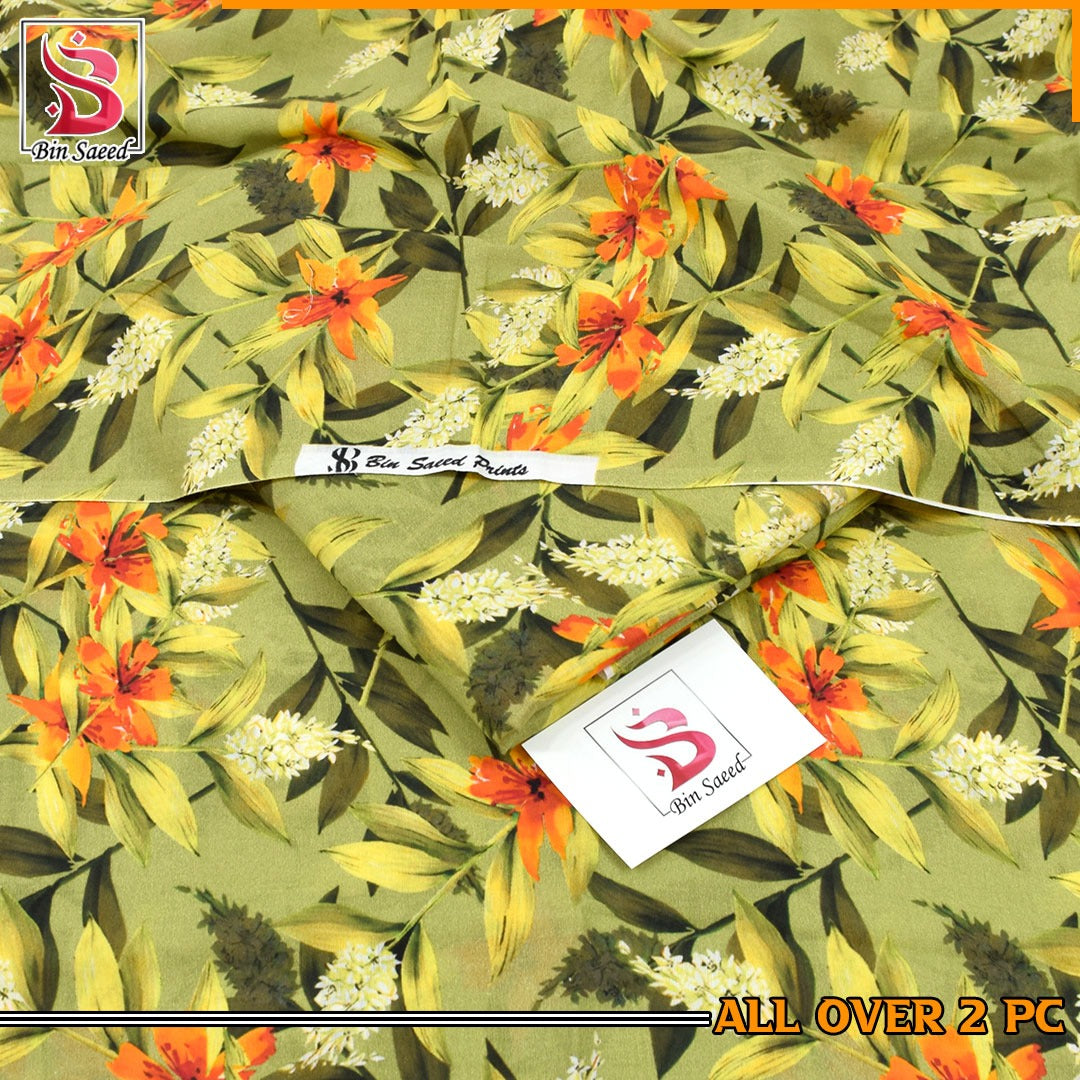 BIN SAEED 2PC DIGITITAL PRINTED 1943