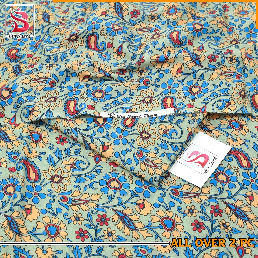 BIN SAEED 2PC DIGITITAL PRINTED 1945