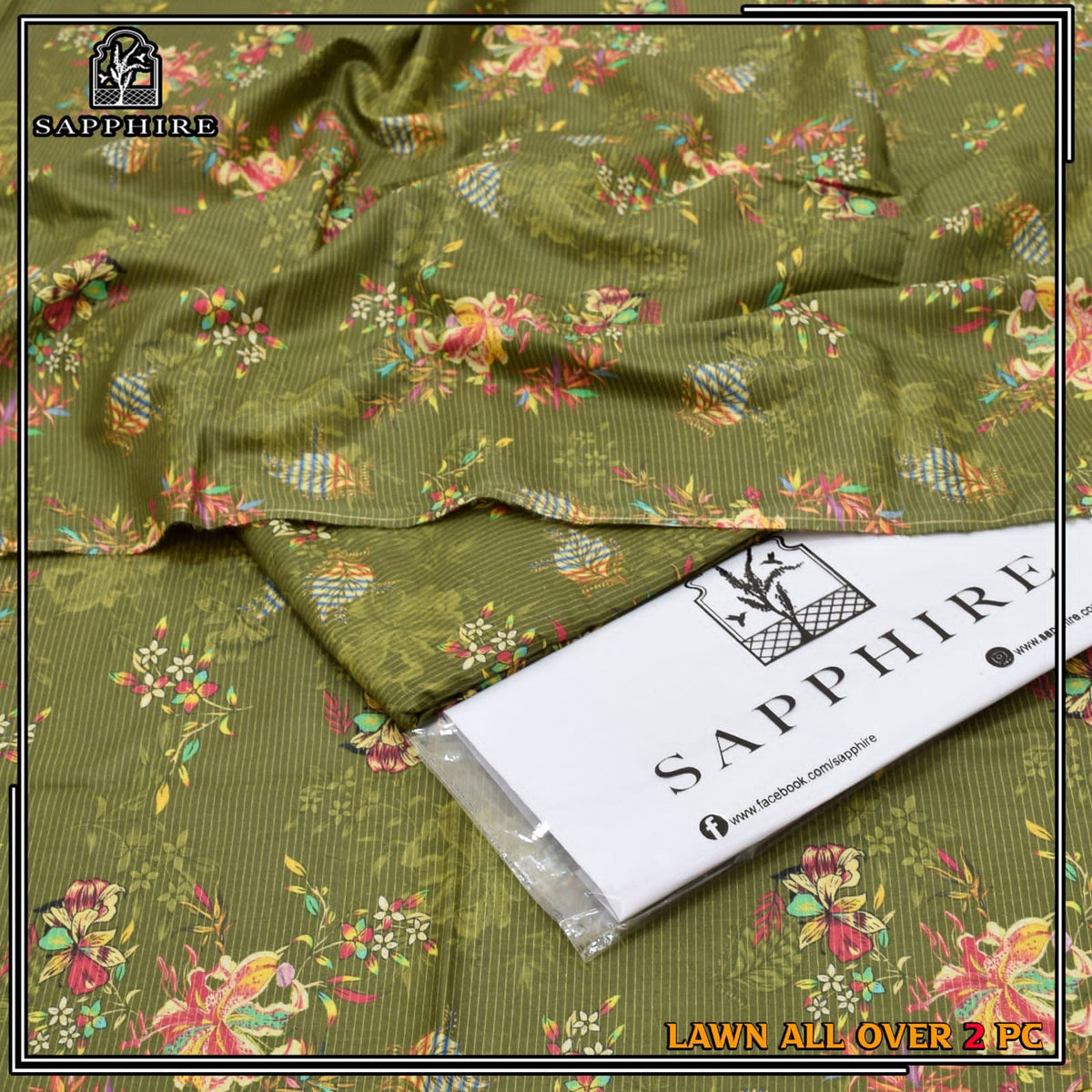 SAPPHIRE 2PC DIGITITAL PRINTED 1910