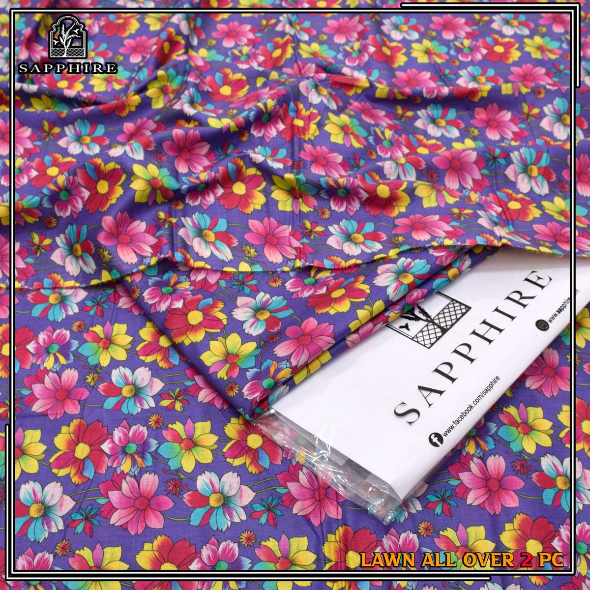 SAPPHIRE 2PC DIGITITAL PRINTED 1913