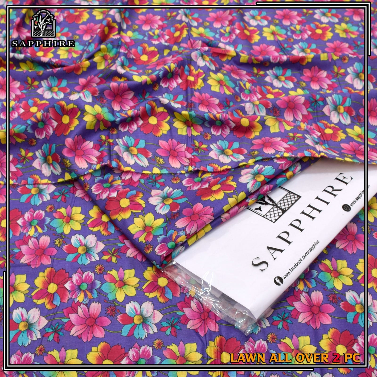 SAPPHIRE 2PC DIGITITAL PRINTED 1913