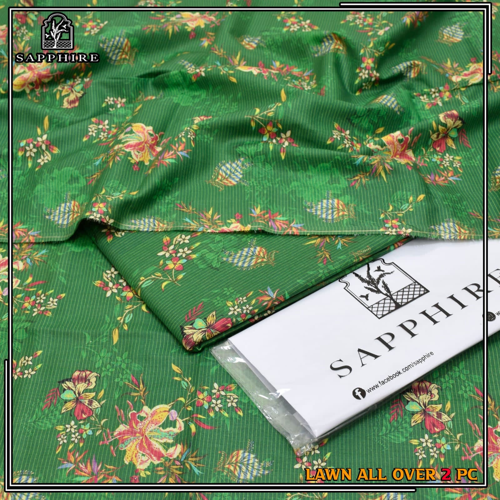 SAPPHIRE 2PC DIGITITAL PRINTED 1912