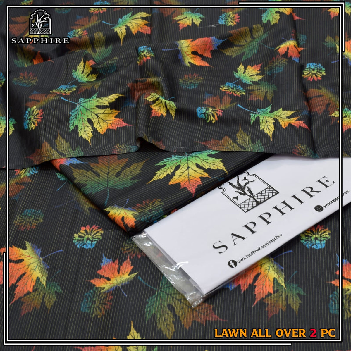 SAPPHIRE 2PC DIGITITAL PRINTED 1914