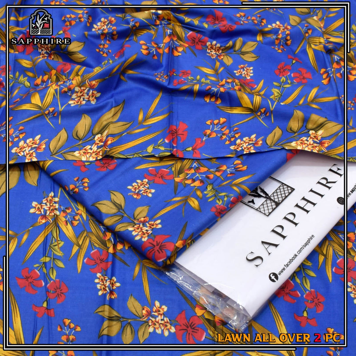 SAPPHIRE 2PC DIGITITAL PRINTED 1917