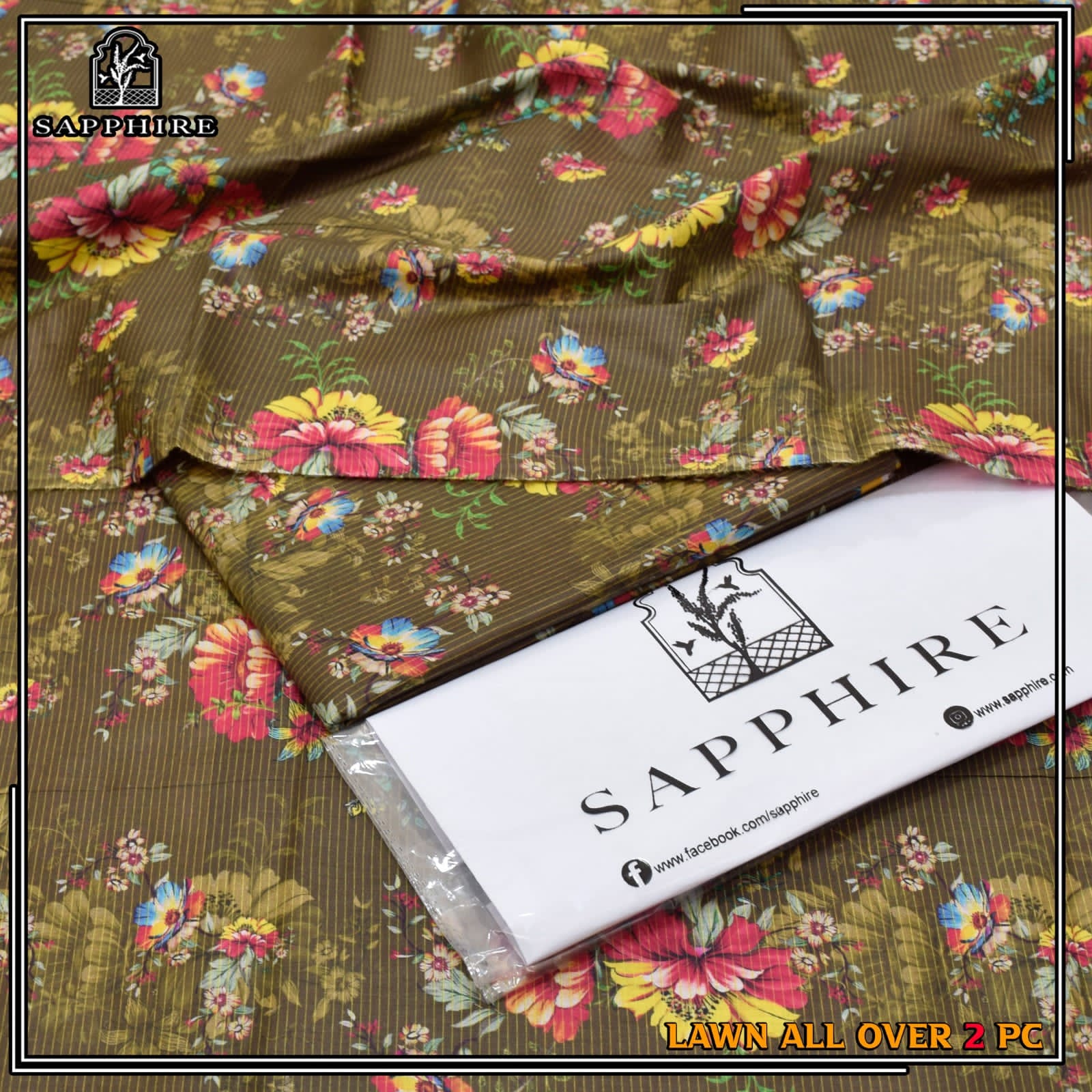 SAPPHIRE 2PC DIGITITAL PRINTED 1919