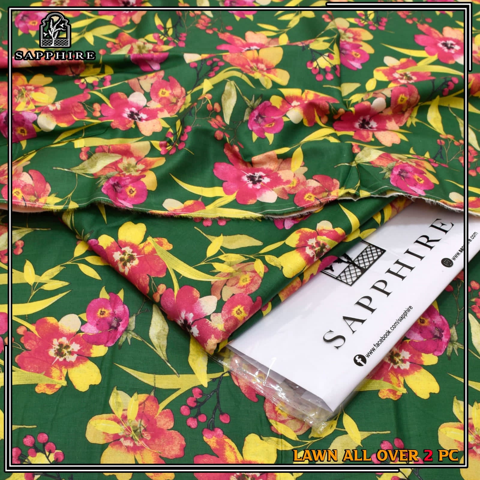 SAPPHIRE 2PC DIGITITAL PRINTED 1922