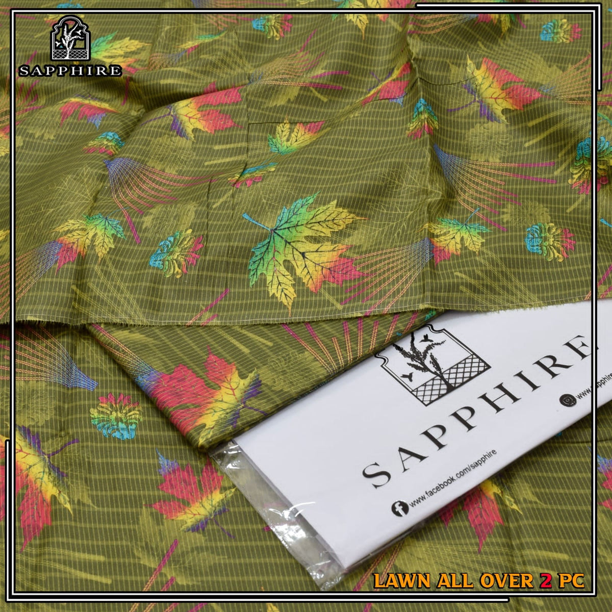 SAPPHIRE 2PC DIGITITAL PRINTED 1924