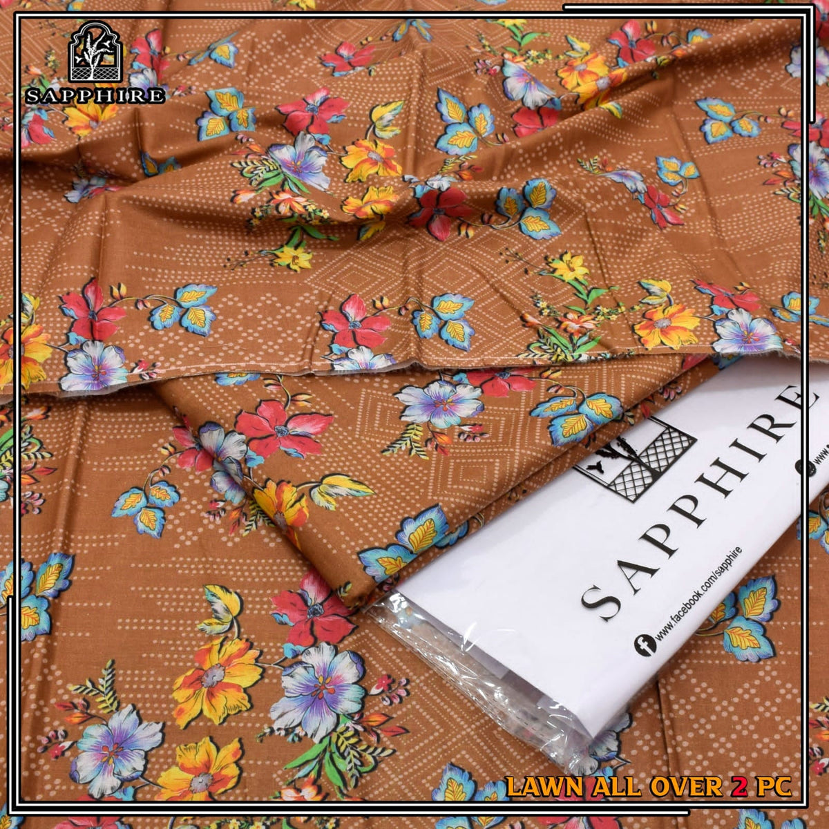 SAPPHIRE 2PC DIGITITAL PRINTED 1925