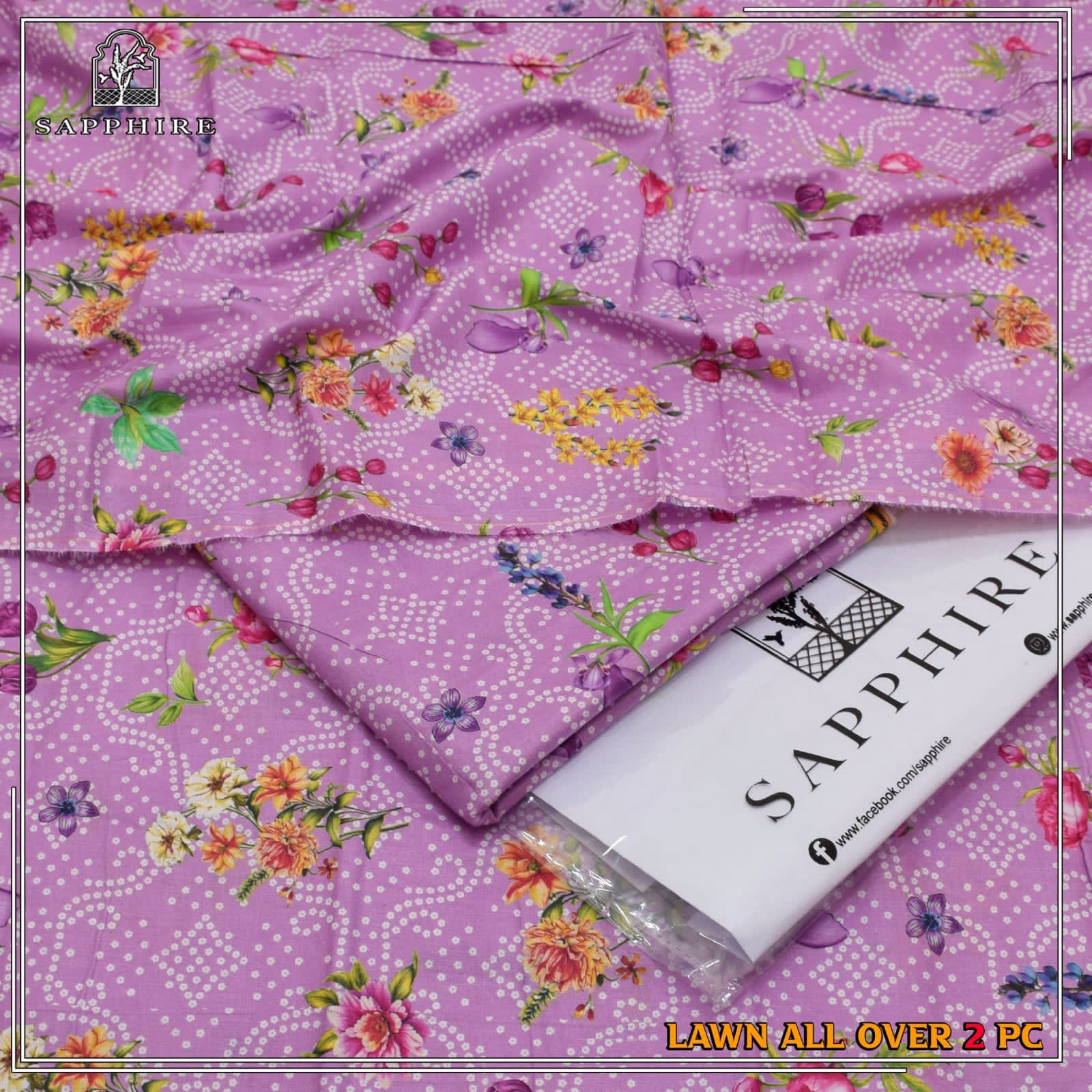 SAPPHIRE 2PC DIGITITAL PRINTED 1926