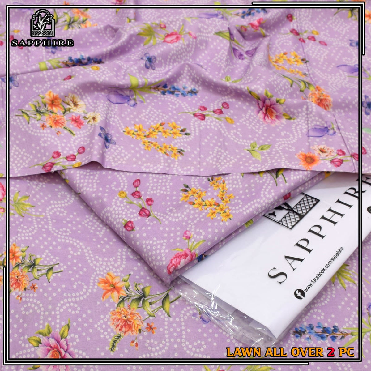 SAPPHIRE 2PC DIGITITAL PRINTED 1928