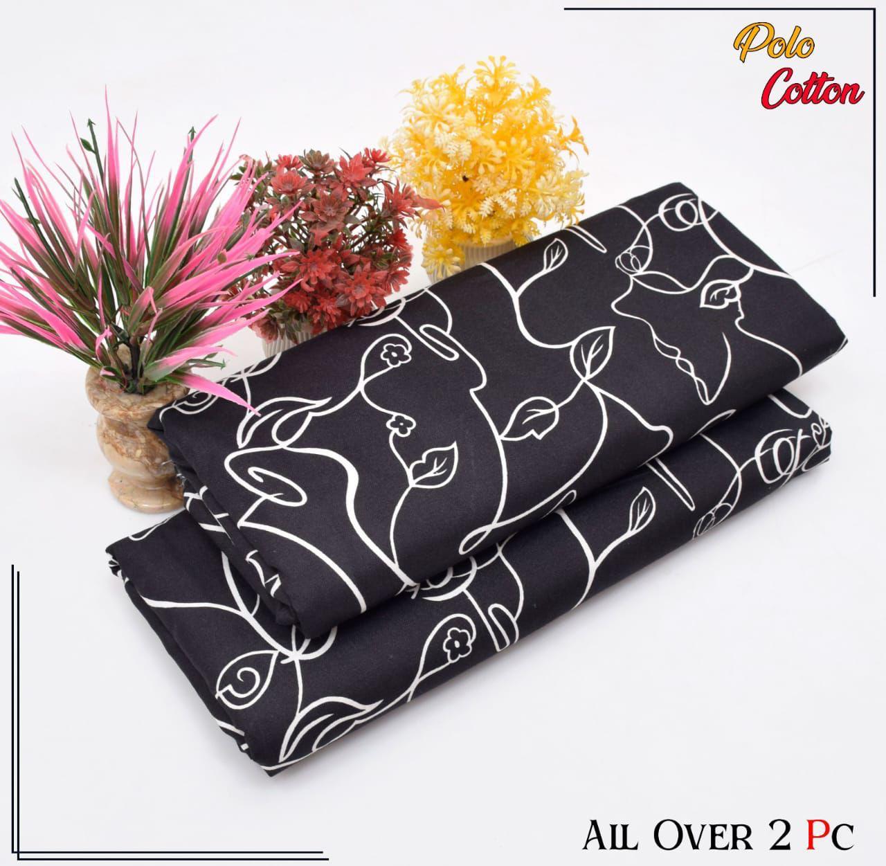 Premium Quality 2 Pc Digital Print ZC 180