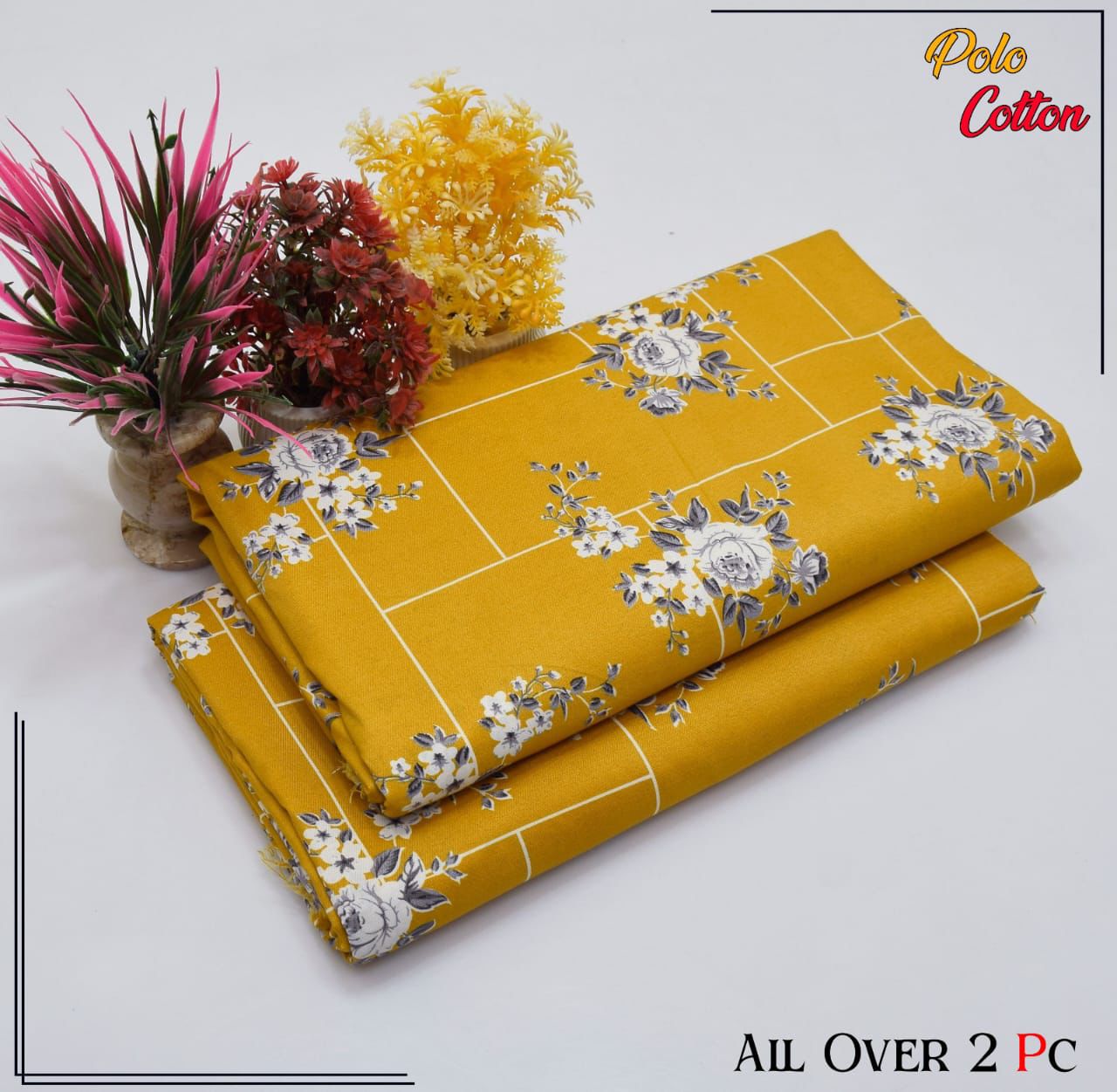 Premium Quality 2 Pc Digital Print ZC 041