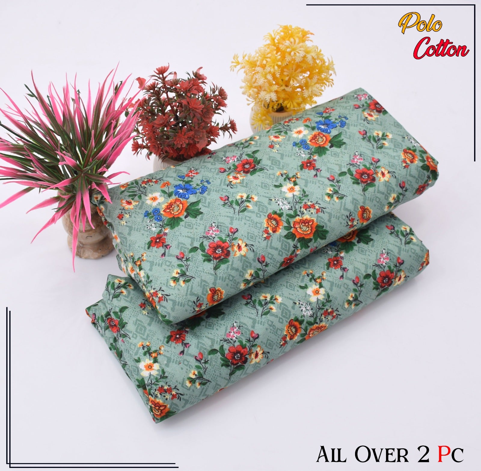 Premium Quality 2 Pc Digital Print ZC 033