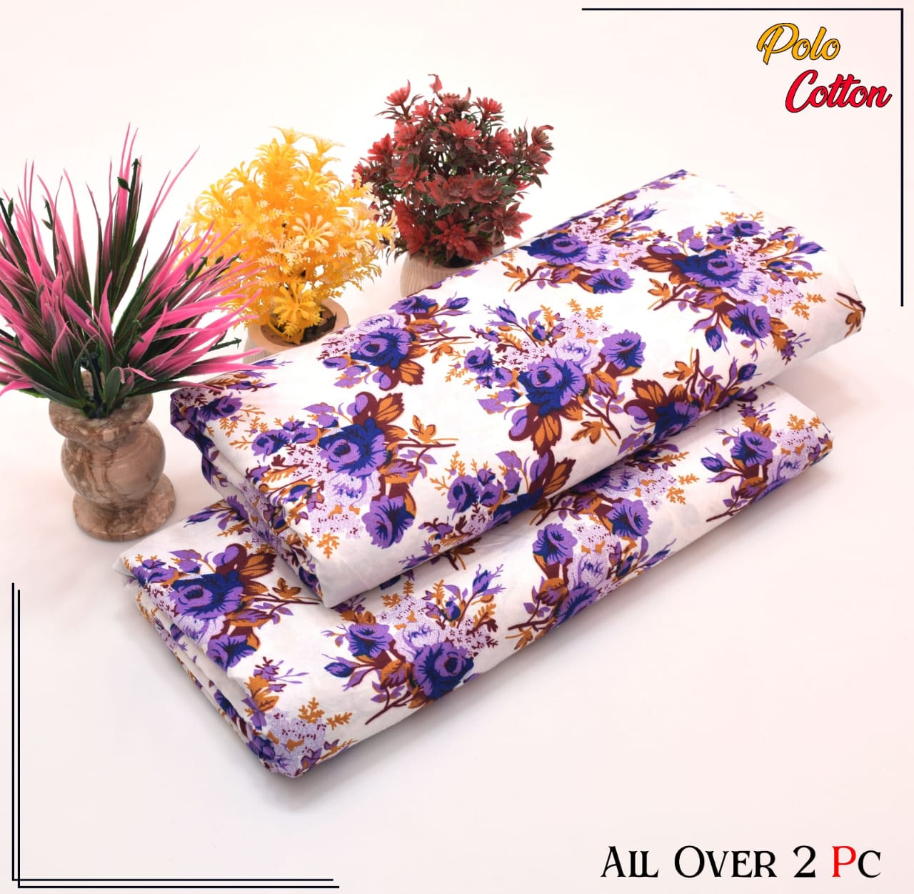 Premium Quality 2 Pc Digital Print ZC 104