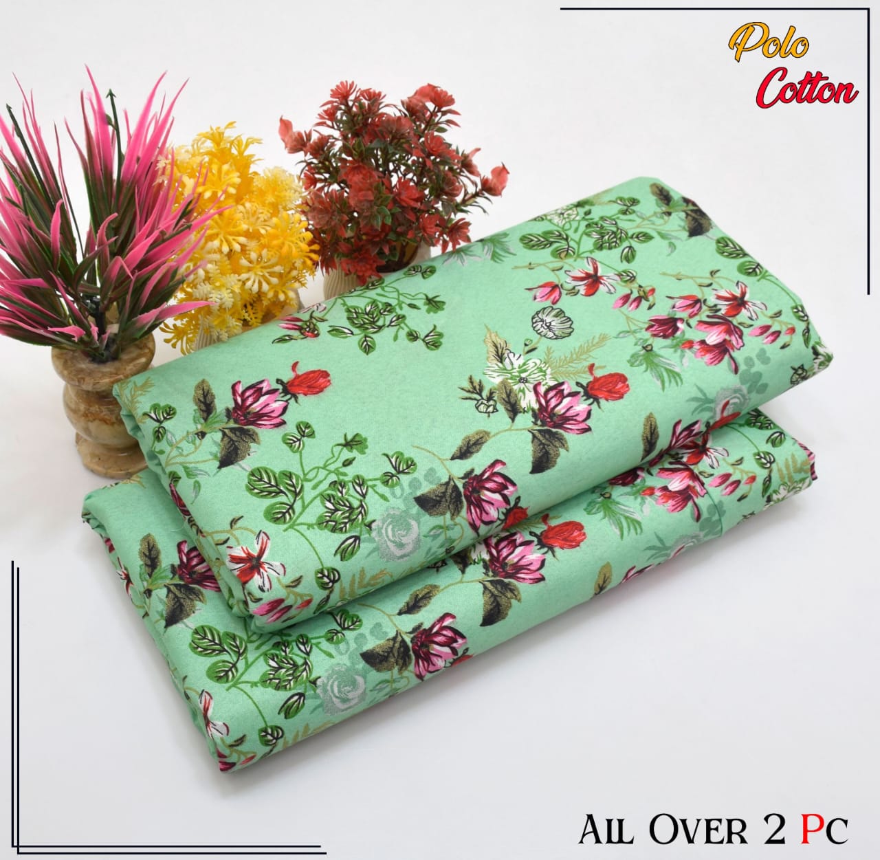 Premium Quality 2 Pc Digital Print ZC 186