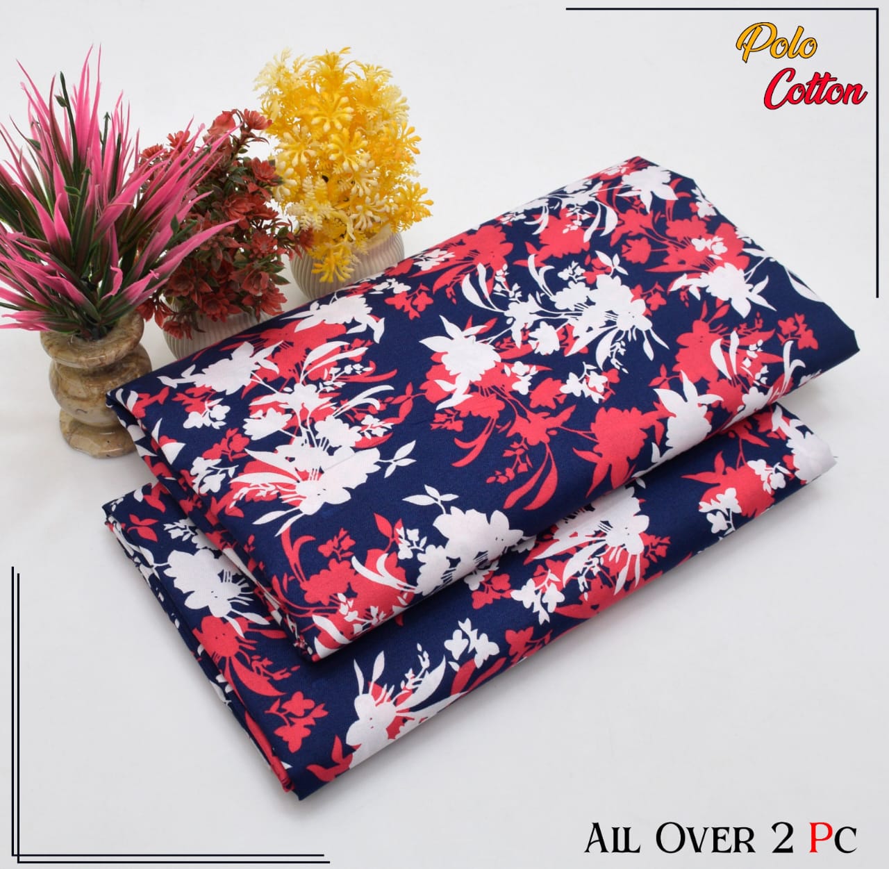 Premium Quality 2 Pc Digital Print ZC 198