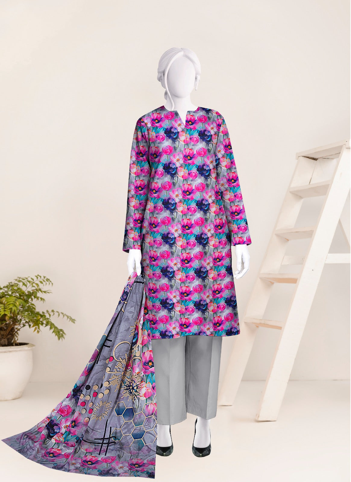 Alkaram Khadar Air Jet 3PC LR9309