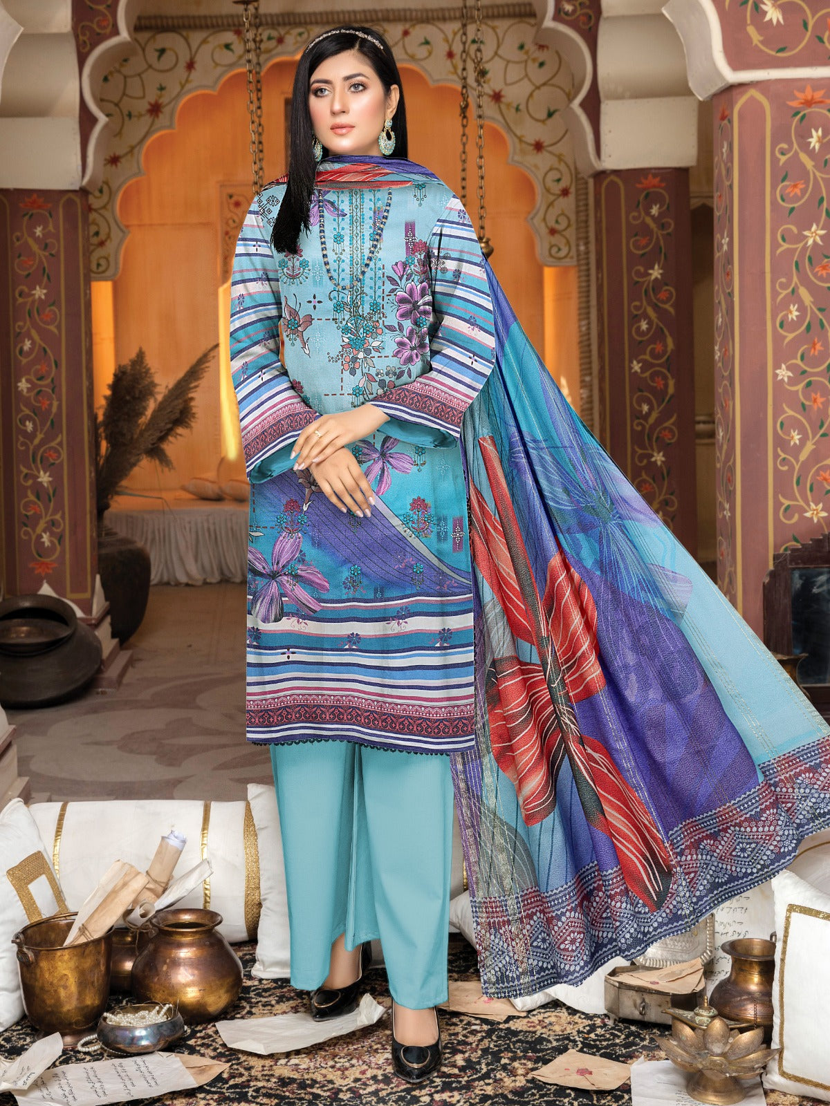 Orient Embroidery AirJet Dhanak 3PIECE OR5204