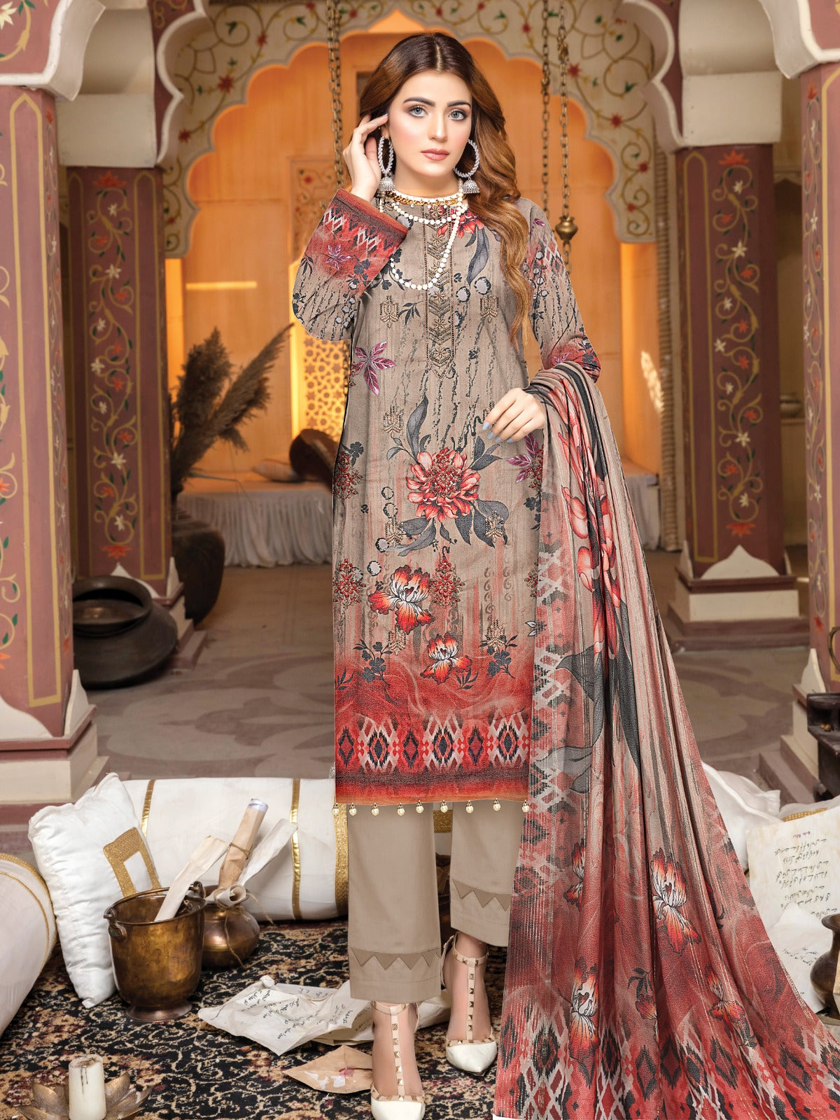 Orient Embroidery AirJet Dhanak 3PIECE OR5207