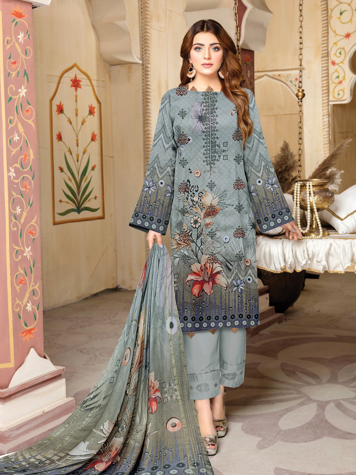 Orient Embroidery AirJet Dhanak 3PIECE OR5208