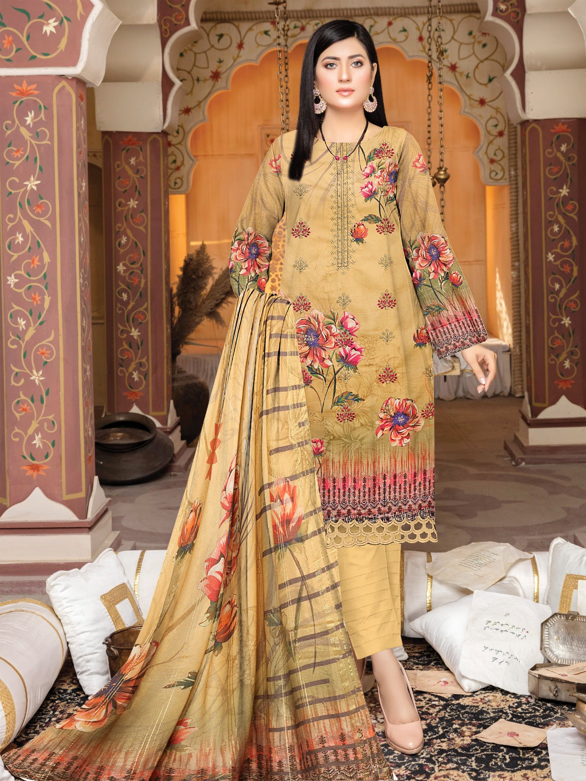 Orient Embroidery AirJet Dhanak 3PIECE OR5210