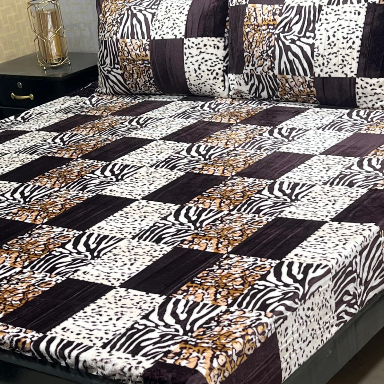 Luxury Soft Fleece Bedsheet Set FL053