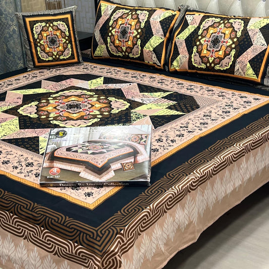 DESIGNER Bed Sheets 4Pec 11226