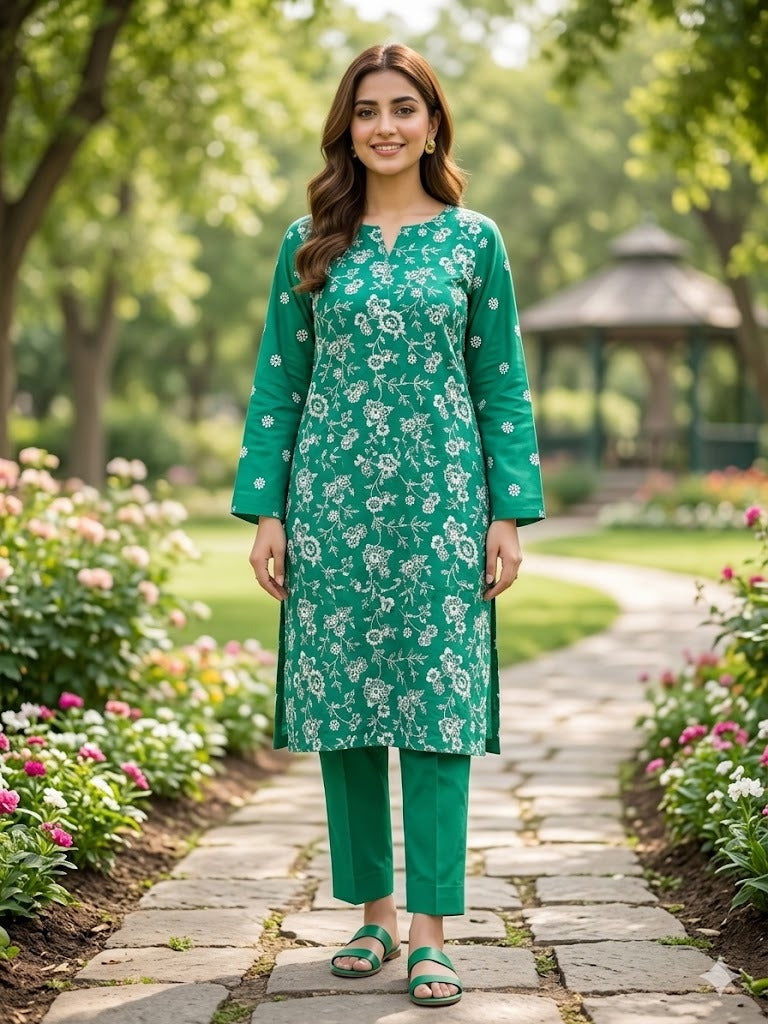 Bareeze Embroidered 2-Piece Lawn Un-stiched 06