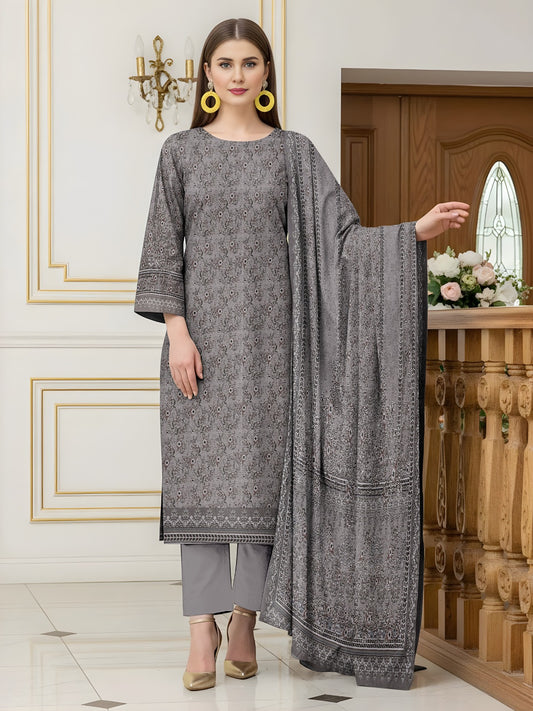 Sapphire Lawn 3 Pcs Premium Quality  8100