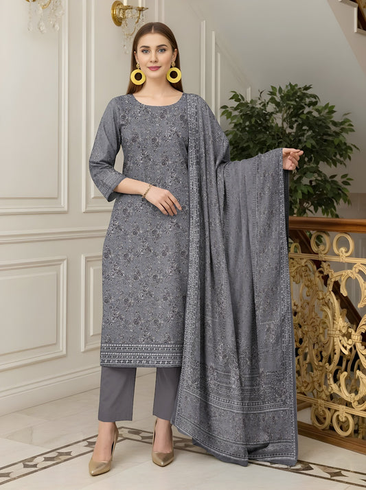 Sapphire Lawn 3 Pcs Premium Quality  8105