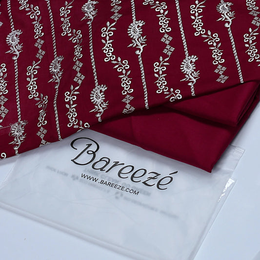 Bareeze Embroidered 2-Piece Lawn Un-stiched  100