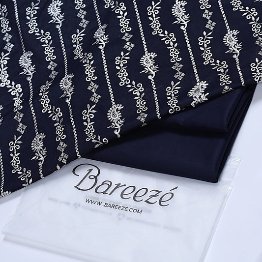 Bareeze Embroidered 2-Piece Lawn Un-stiched  103