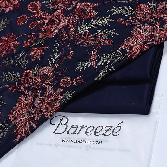 Bareeze Embroidered 2-Piece Lawn Un-stiched  107
