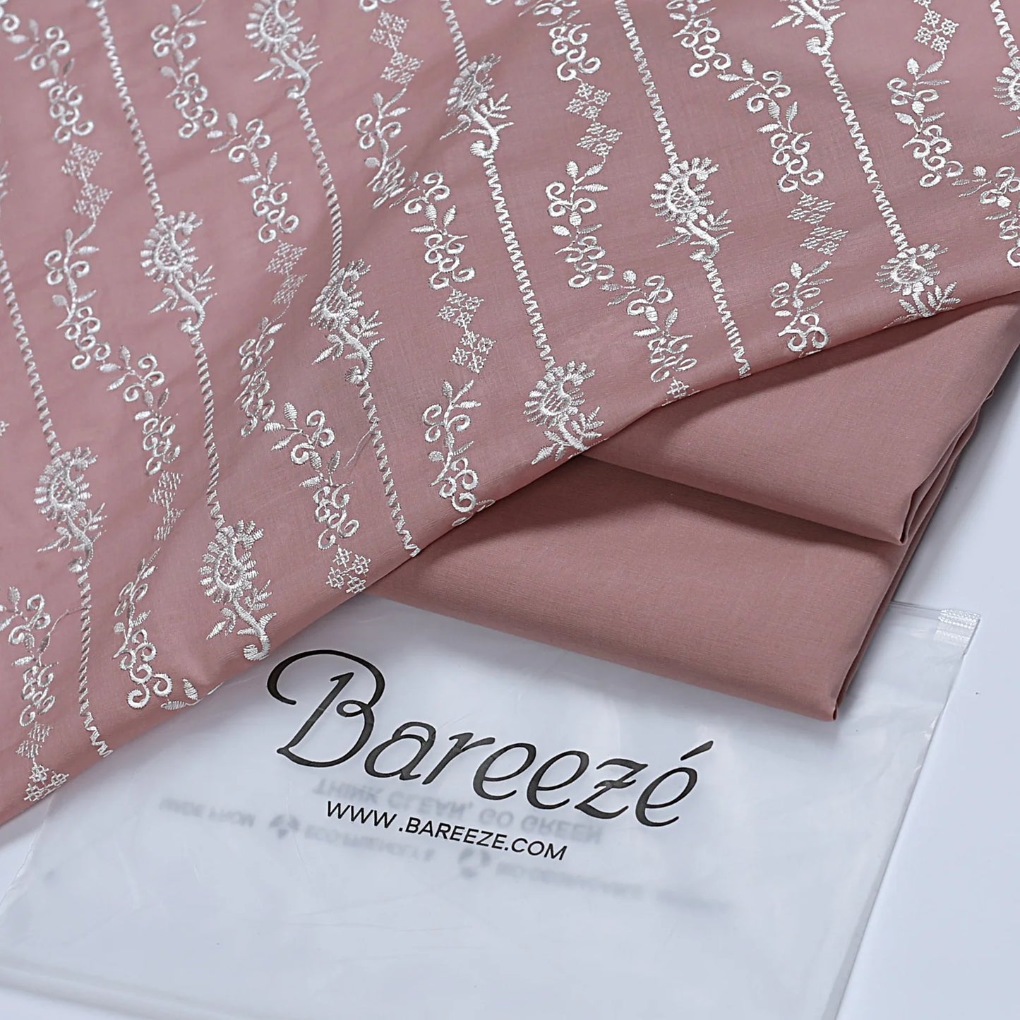 Bareeze Embroidered 2-Piece Lawn Un-stiched  105