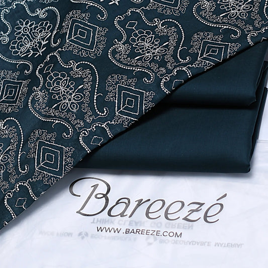 Bareeze Embroidered 2-Piece Lawn Un-stiched  140