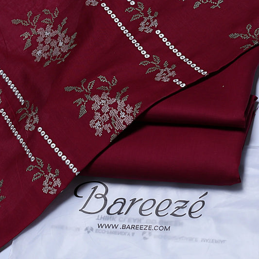 Bareeze Embroidered 2-Piece Lawn Un-stiched  150
