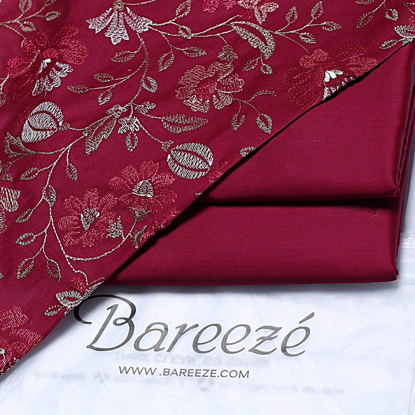 Bareeze Embroidered 2-Piece Lawn Un-stiched  155