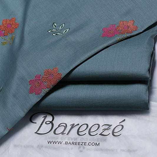 Bareeze Embroidered 2-Piece Lawn Un-stiched  172