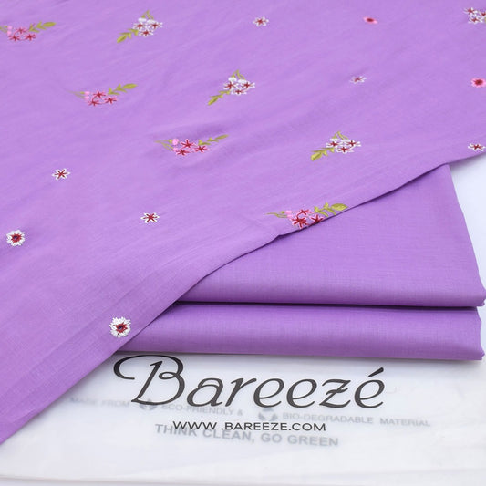 Bareeze Embroidered 2-Piece Lawn Un-stiched  187