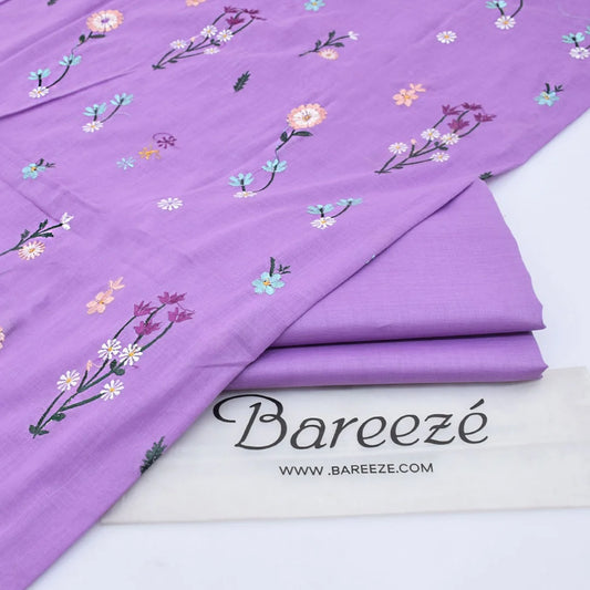 Bareeze Embroidered 2-Piece Lawn Un-stiched  181