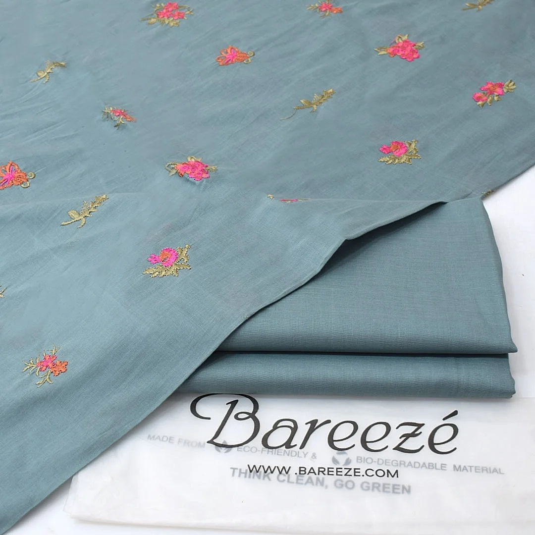 Bareeze Embroidered 2-Piece Lawn Un-stiched  184