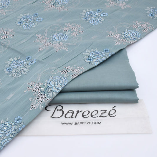 Bareeze Embroidered 2-Piece Lawn Un-stiched  205